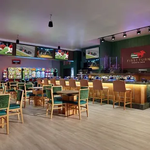 First Turn Stage Bar at Derby City Gaming Downtown in Louisville, KY