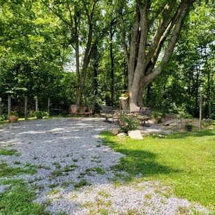 On the Grounds at First Vineyard