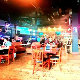 the interior of a restaurant