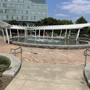 Fountain area