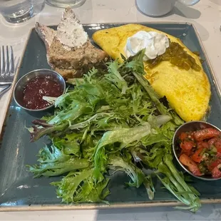 Chili Chorizo Omelette