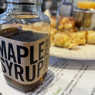 Real maple syrup (up charge)