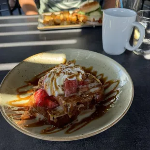 Strawberry Tres Leches French Toast