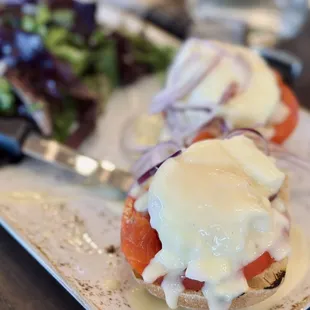Eggs Benedict Smoke Salmon
