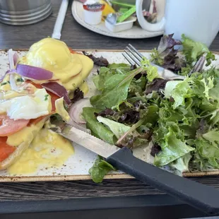 Salmon Eggs Benedict