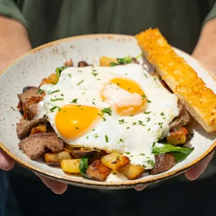 steak, food