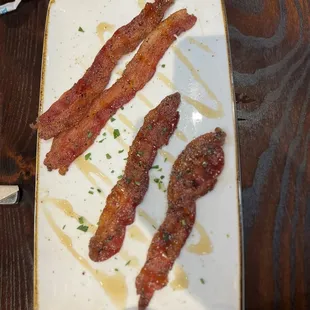 Million dollar bacon, nice and sweet !