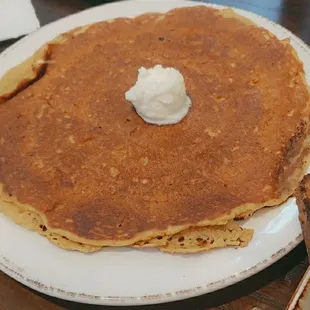 Seasonal Pumpkin Pancake Plate