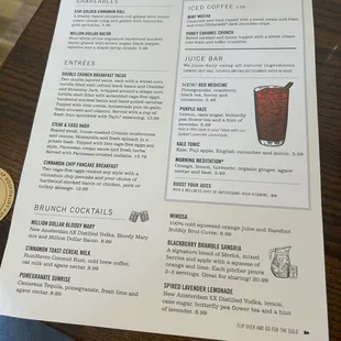 Holiday Special Menu