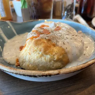 Biscuits and gravy