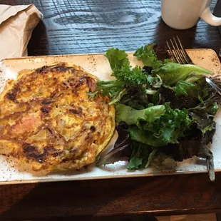 Smoked Salmon Frittata