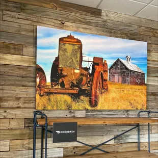 Located in the main entrance area.