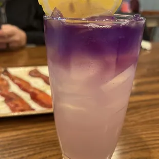 Purple haze drink - non-alcoholic and so delicious