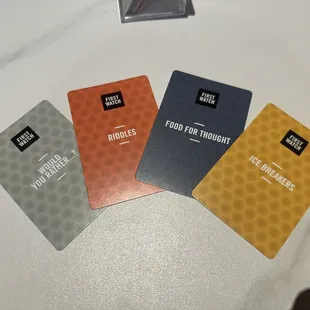 Fun little cards to keep you busy while you wait!