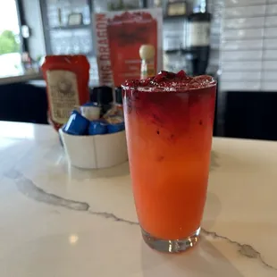 Fall: Blazing Dragon Juice (sweeter side with sour from the lemon)