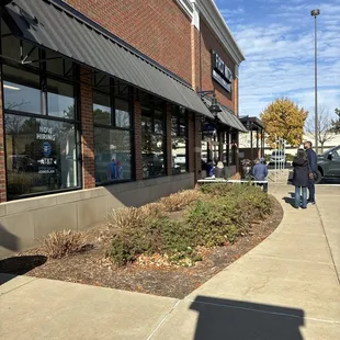 Waiting forever outside