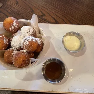 Gingerbread donut holes