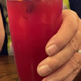 Citrus hibiscus punch