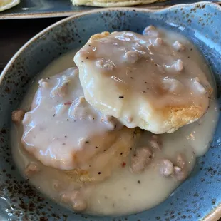 Biscuits and gravy