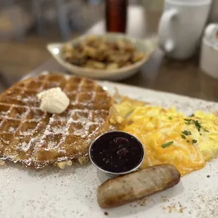 Trifecta with a side of potatoes