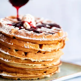 pancakes, food