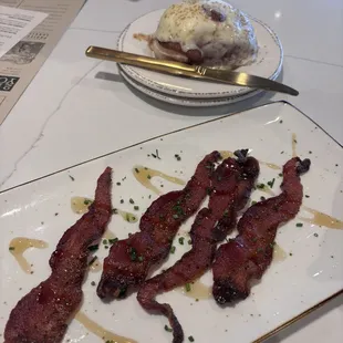 Million dollar back and Stay Golden cinnamon roll.