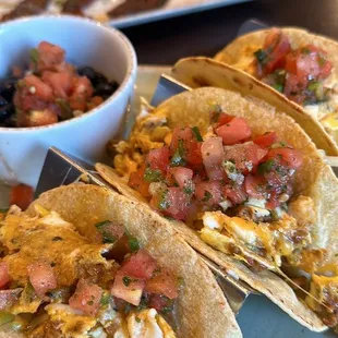 Tacos and bacon!
