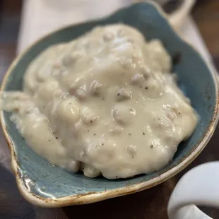 Delicious light and fluffy biscuits and gravy worth trying