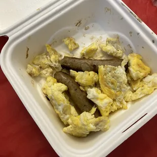 Egg and Sausage