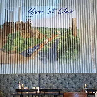 Cute USC wall mural.