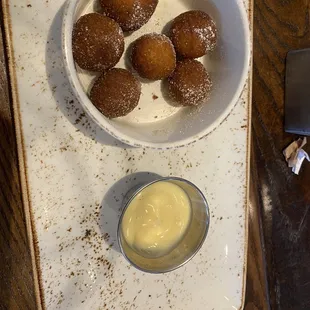 Pumpkin donuts