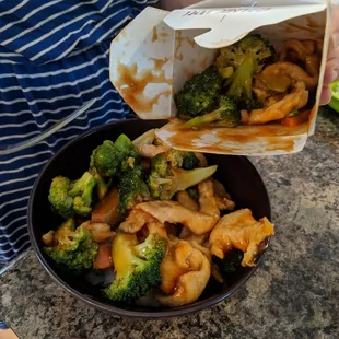 Classic chicken and broccoli