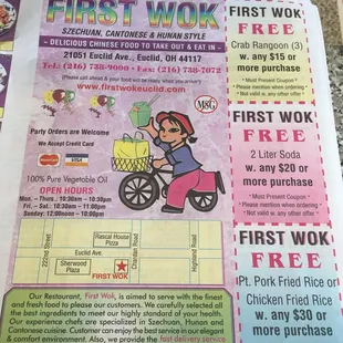pizza, menu
