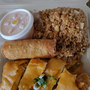 Almond Chicken Combo