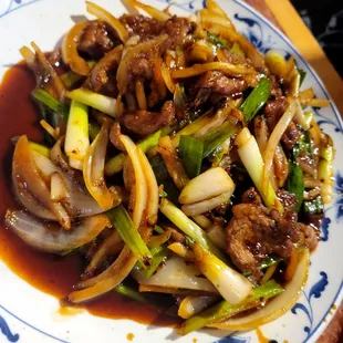 Mongolian beef