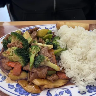 Beef with veggies