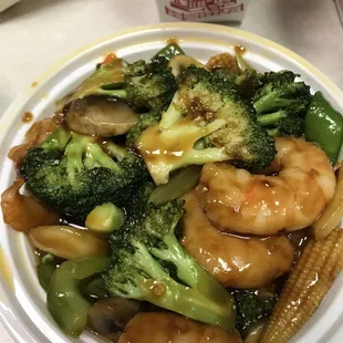 Shrimp and Garlic Sauce