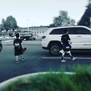 After a good day of sparring.