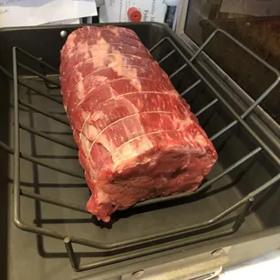 Ruined 8 lb prime rib.