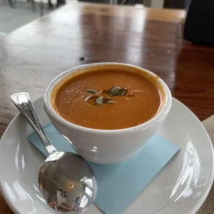 Tomato Coconut Soup