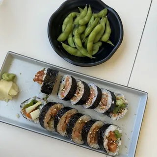 Salmon Avocado Cut Roll