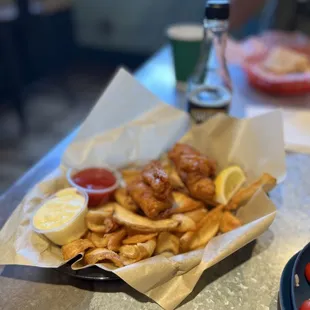 Fish and chips small