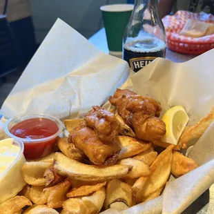 Fish and chips small