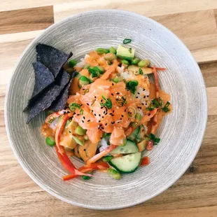 Salmon Bowl (Spicy)