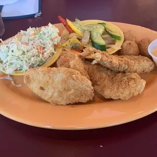Fried Local Flounder