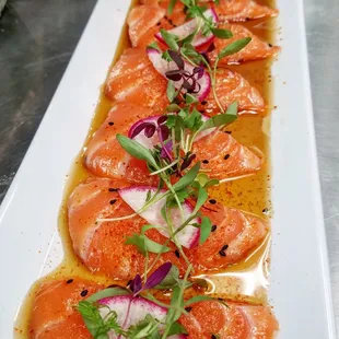 Salmon Carpaccio