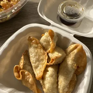 Potstickers to go