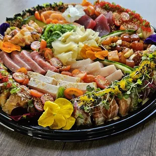 Premium Platter with bonus BFT Toro sashimi