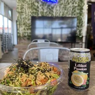 Build your own Poke bowl Large 4 fishes