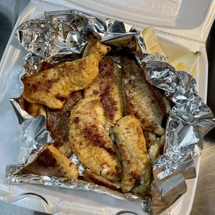 Catfish grilled
